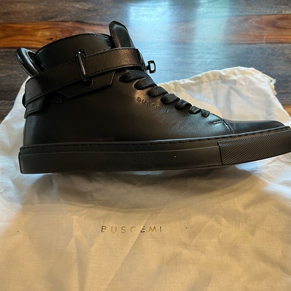 Black Buscemi High Tops - Brand NEW - Picture 3 of 5